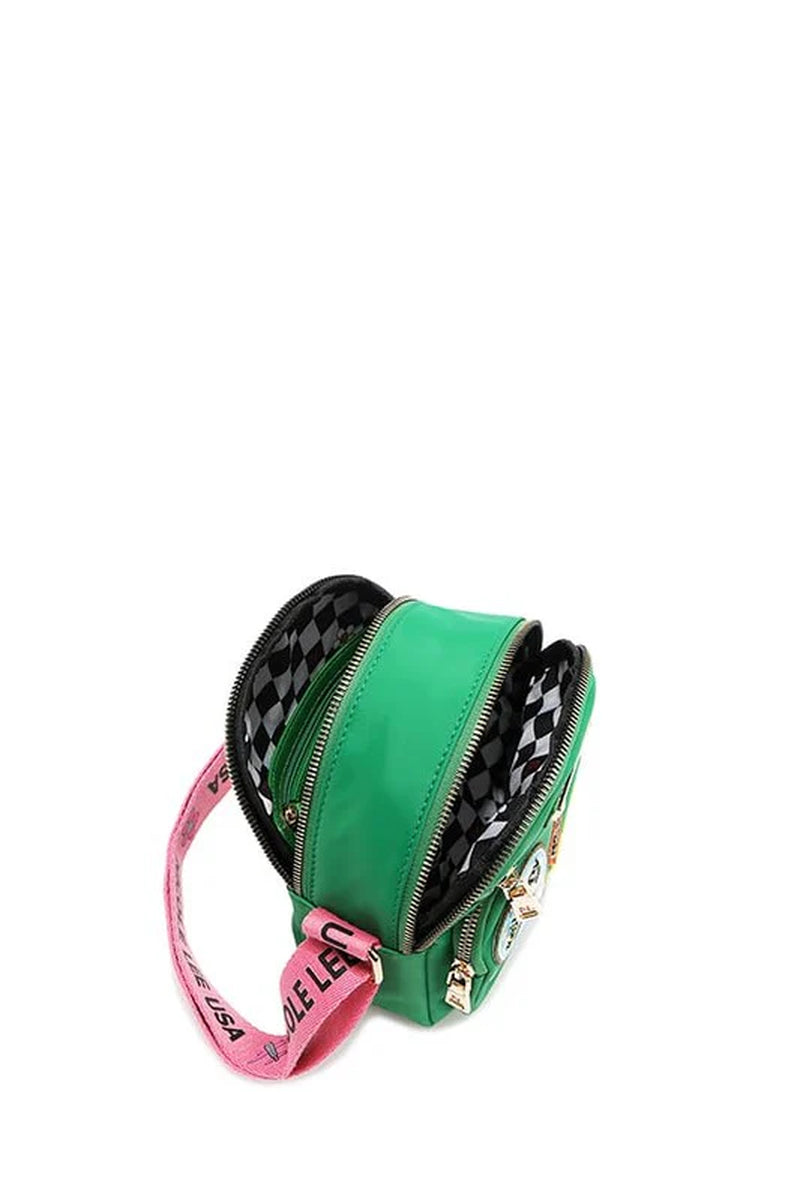 Nicole Lee USA Color Patch Crossbody Bag