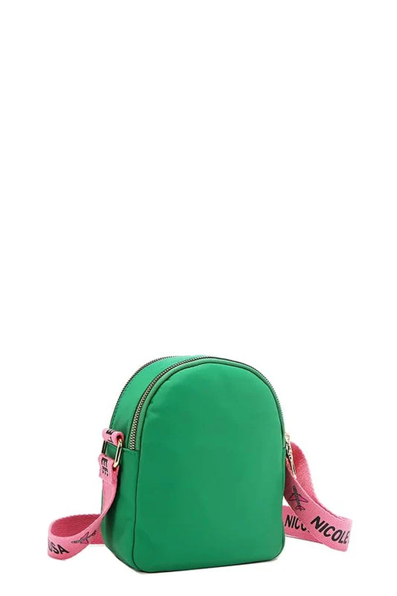 Nicole Lee USA Color Patch Crossbody Bag
